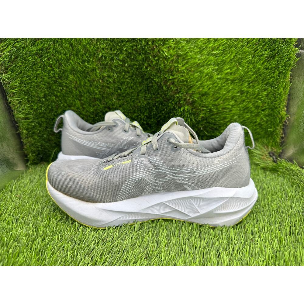 Asics Novablast 5 1012B765 Athletic Sneaker Women's 7 Gray Jacquard Running Gym - Picture 10 of 14